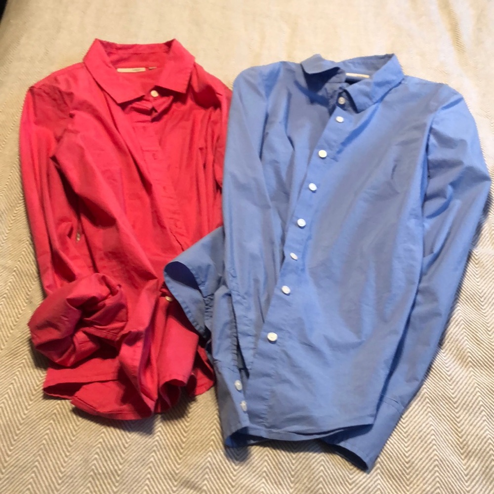 Set of button down shirts